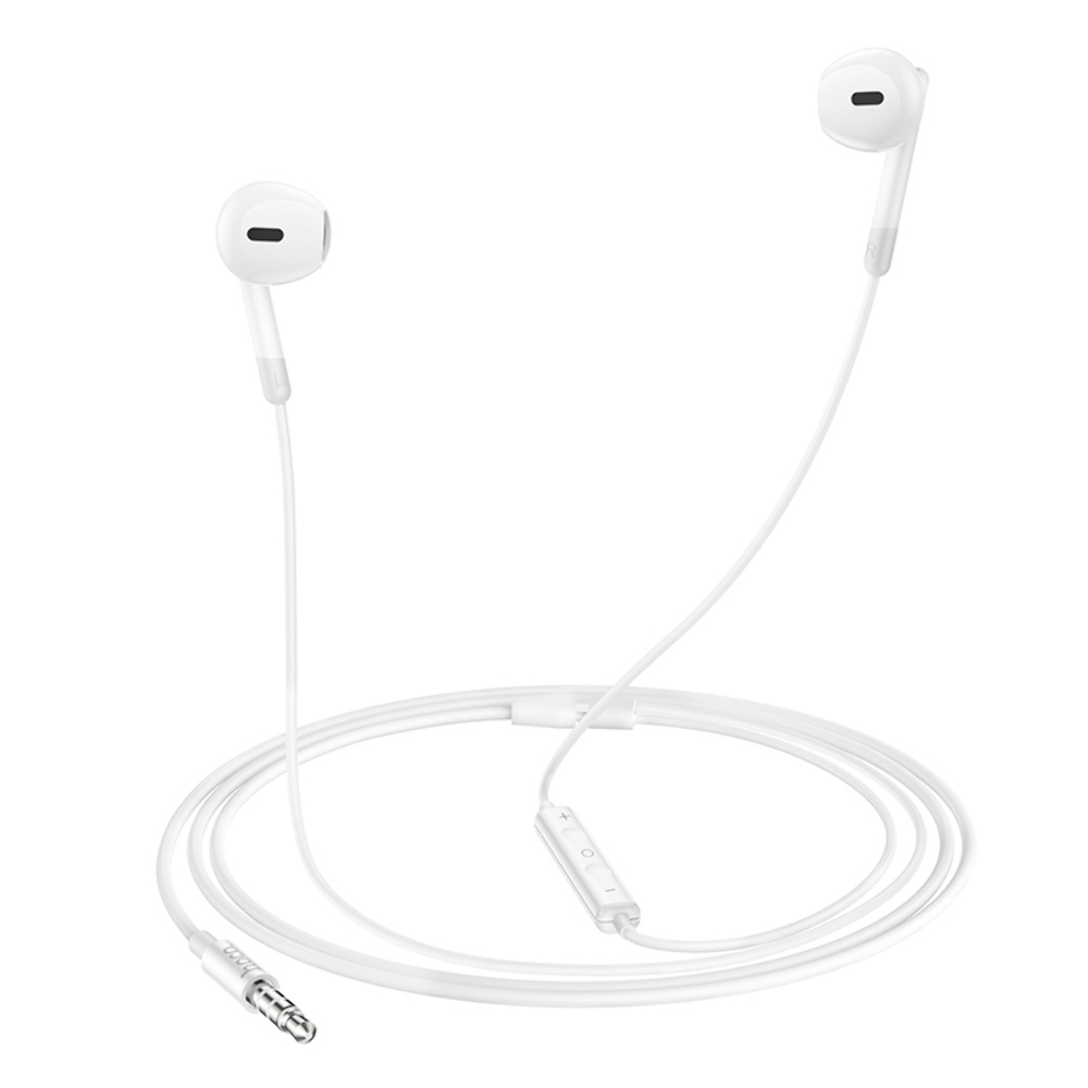 Наушники вкладыши Hoco M109 Jack 3.5 white