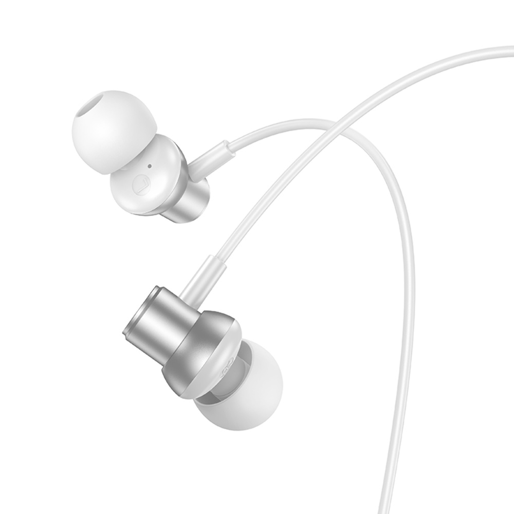 Наушники вакуумные Hoco M110 Jack 3.5 silver