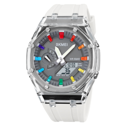 Skmei 2100WTGY White-Grey SALE Skmei 2100WTGY White-Grey SALE
