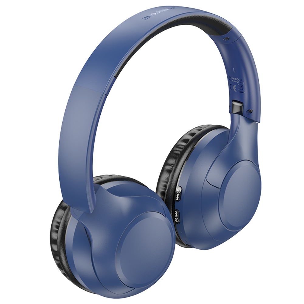 Беспроводные наушники Borofone BO23 накладные blue
