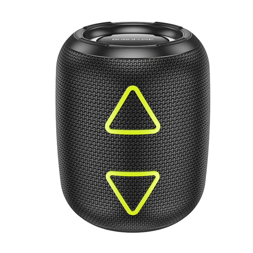 Портативная Bluetooth колонка Borofone BR36 TWS с LED подсветкой black