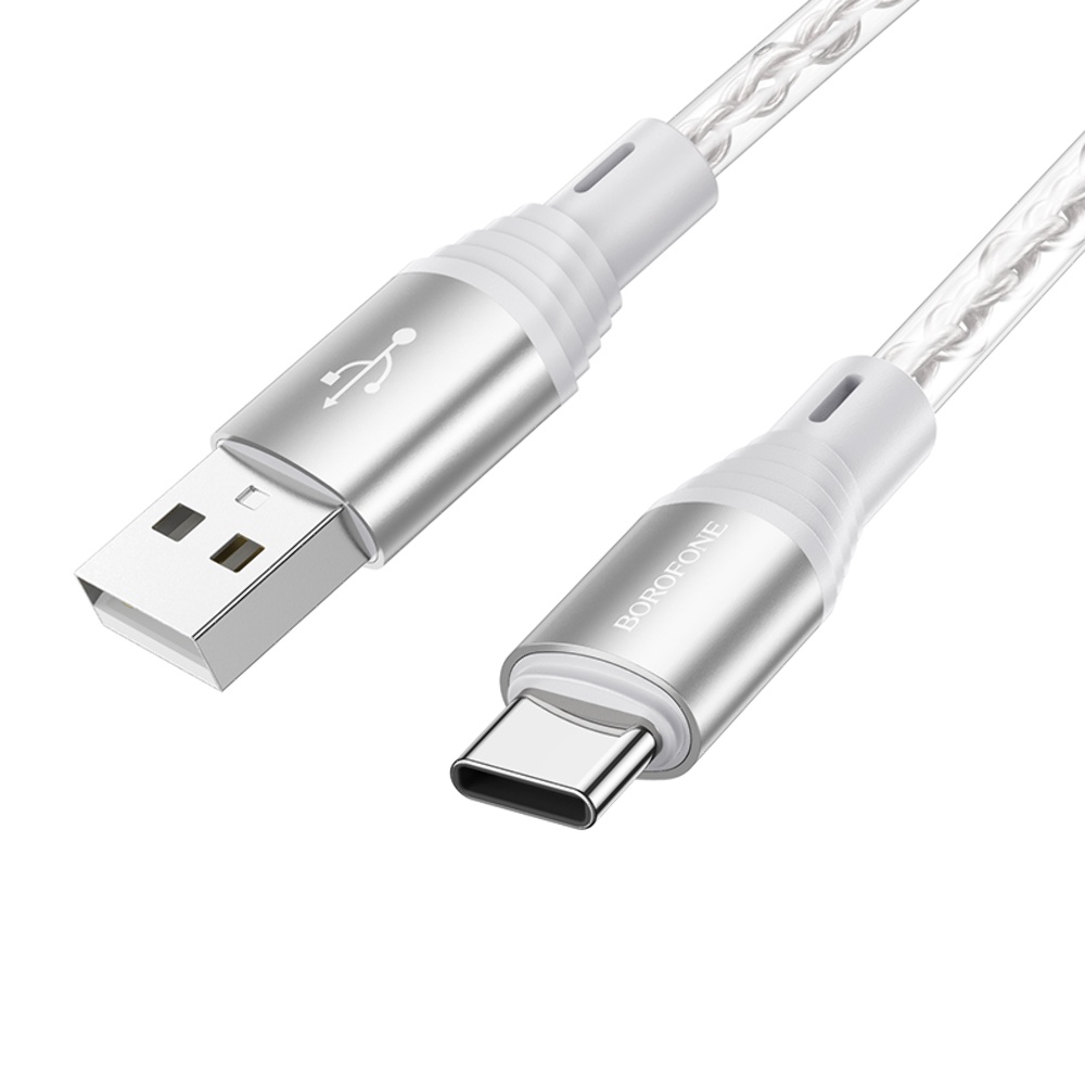 Кабель Borofone BX96 USB to Type-C 1m grey