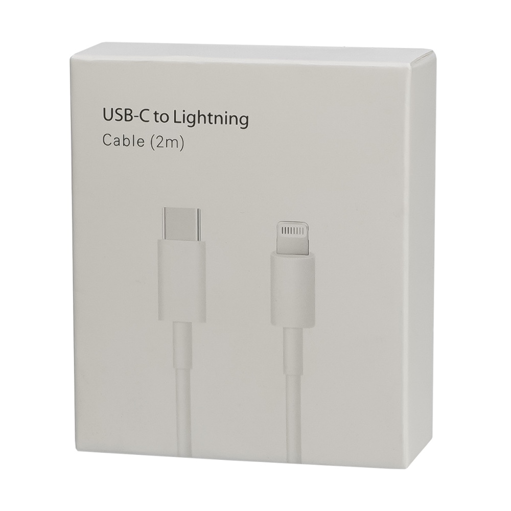 Кабель Onyx Type-C to Lightning 2m white