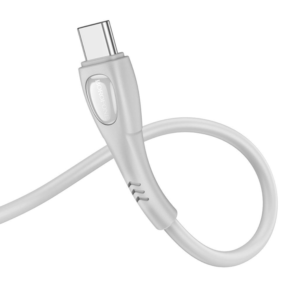 Кабель Borofone BX98 Type-C to Type-C PD 60W 1m grey
