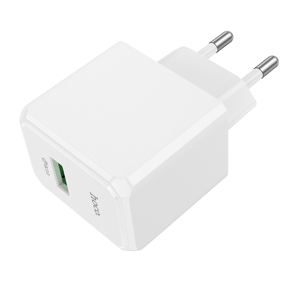 Сетевое зарядное устройство Hoco CS12A USB белое