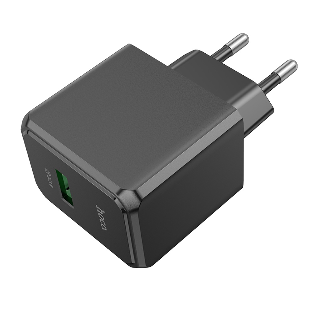 Сетевое зарядное устройство Hoco CS12A USB 18W черное