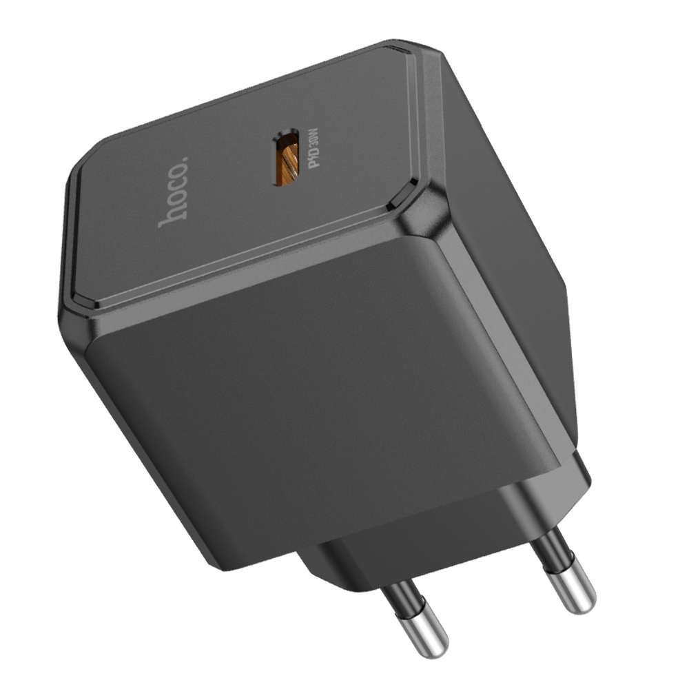 Сетевое зарядное устройство Hoco CS15A Type-C PD30W черное
