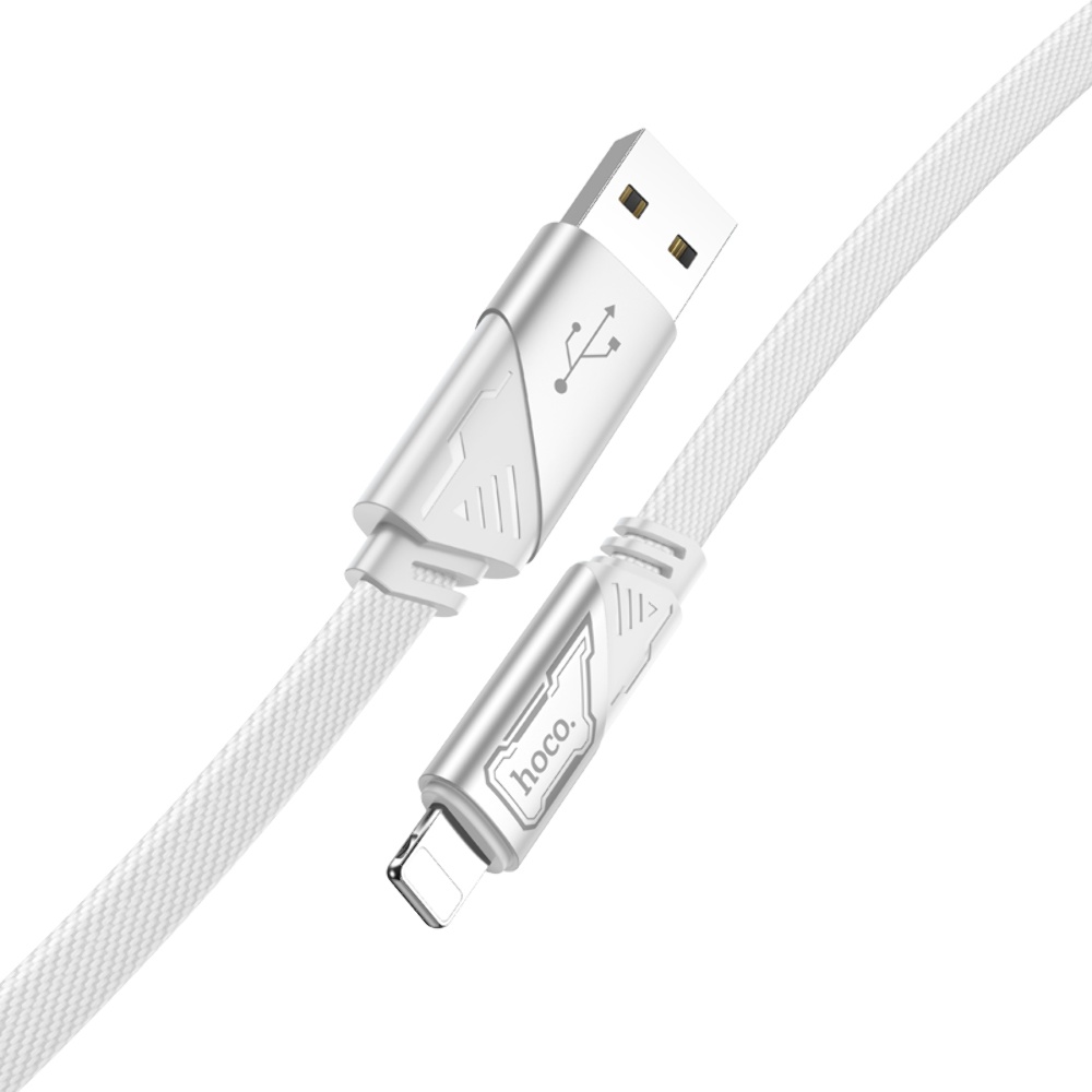Кабель Hoco U119 USB to Lightning 1.2m grey