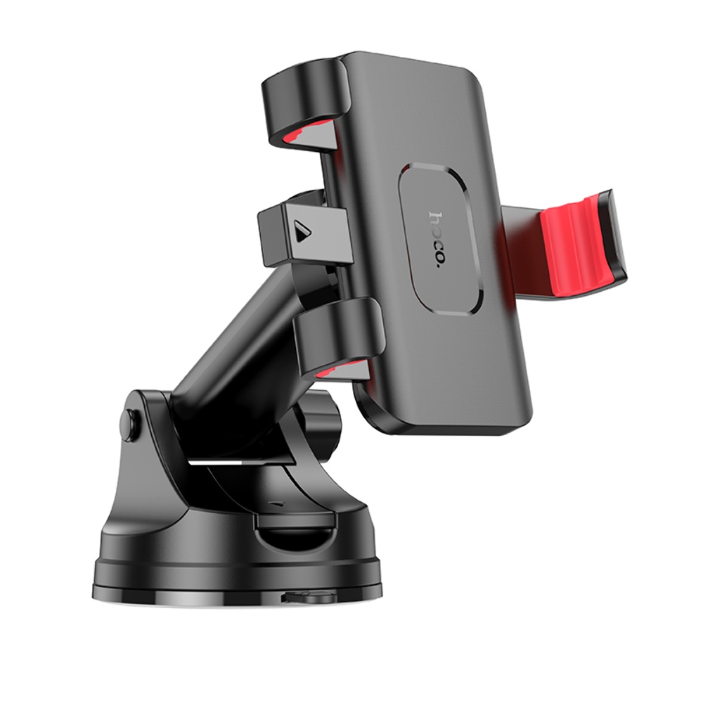 Автодержатель Hoco H22 магнитный black red