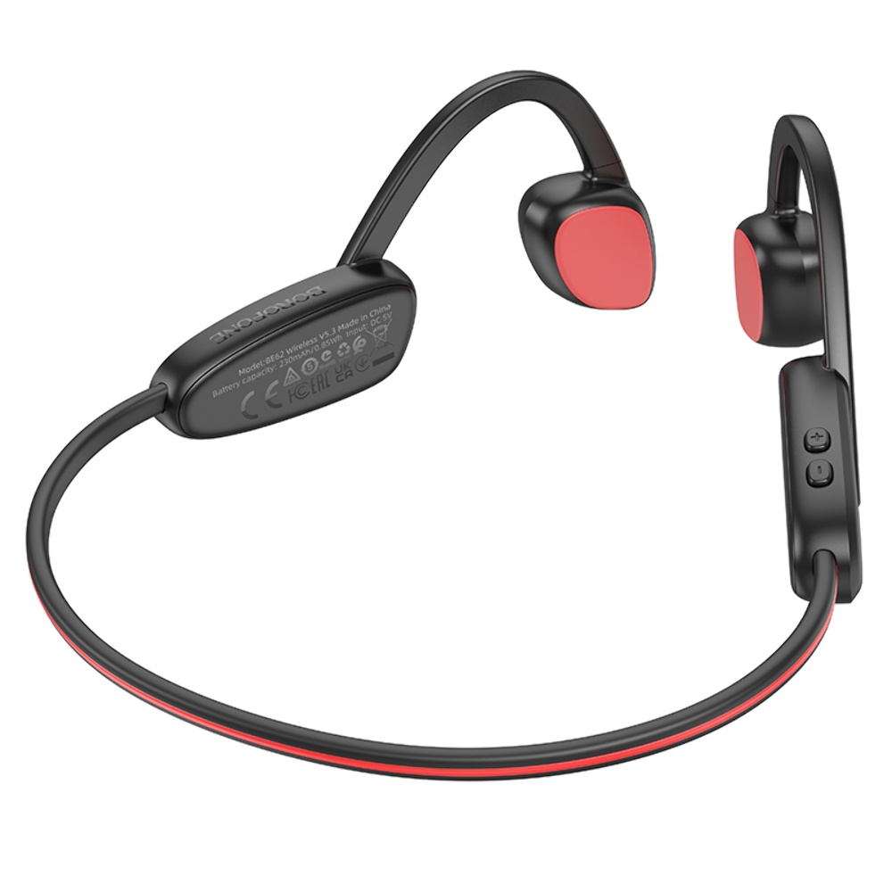Беспроводные наушники Borofone BE62 открытые red