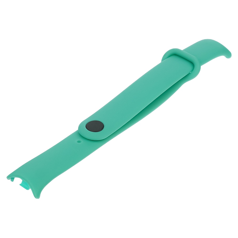 Ремешок силиконовый для Xiaomi Mi Band 8  10 бирюзовый