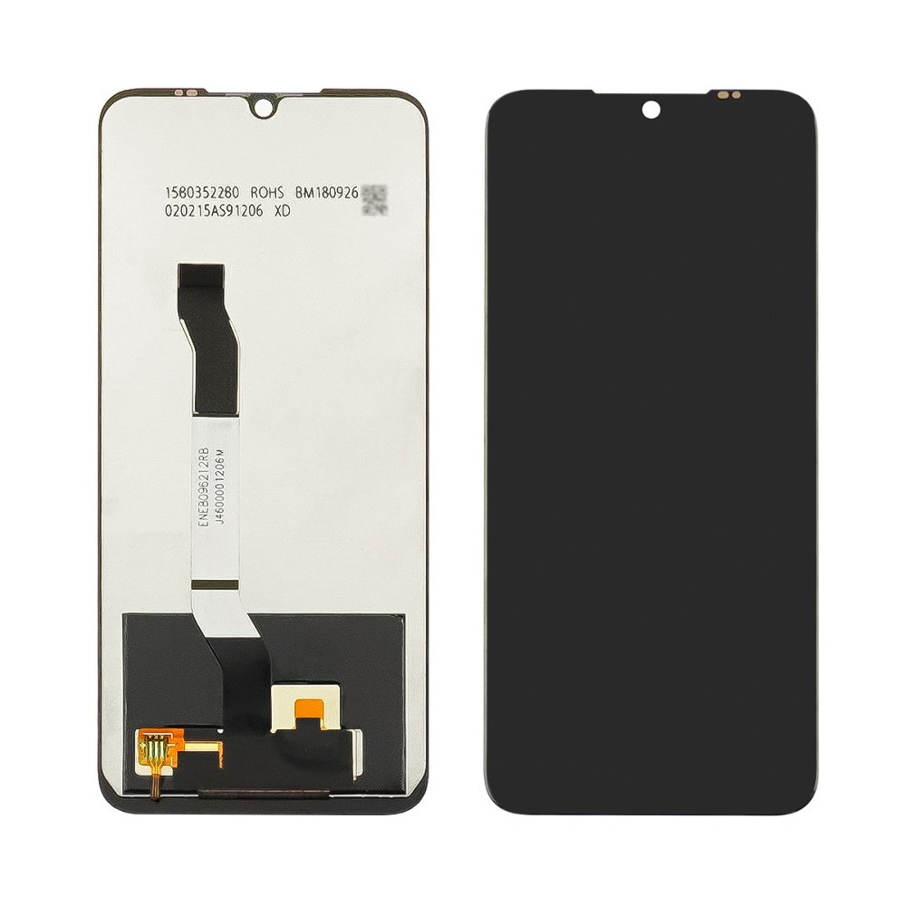 Дисплей для Xiaomi Redmi Note 8T с чёрным тачскрином Service Pack