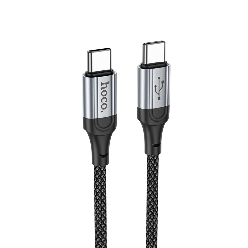 Кабель Hoco X102 Type-C to Type-C PD 60W 1m black