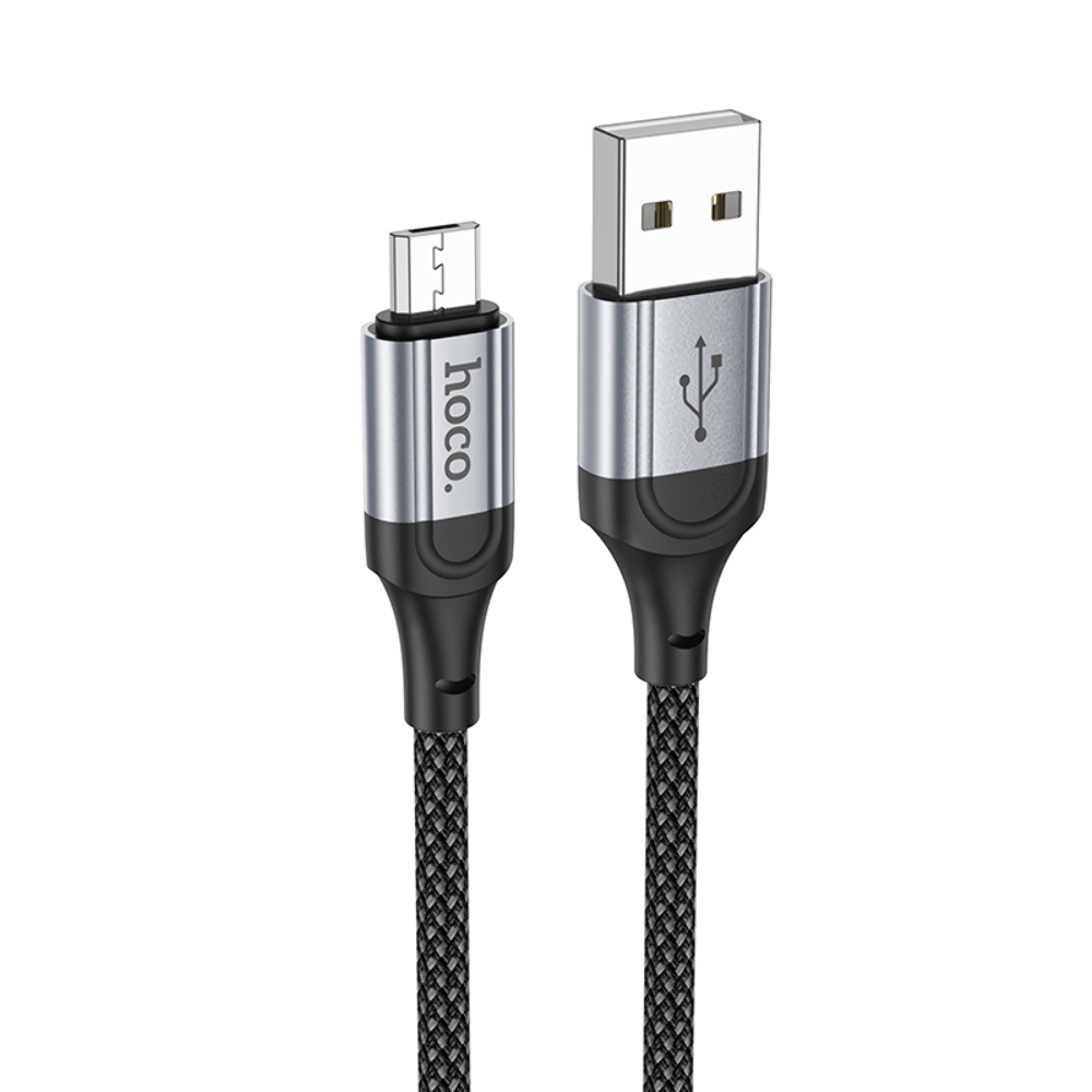 Кабель Hoco X102 USB to MicroUSB 1m black