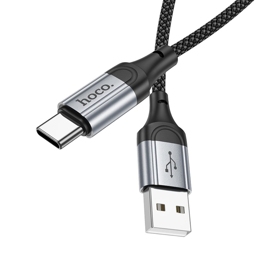 Кабель Hoco X102 USB to Type-C 1m black