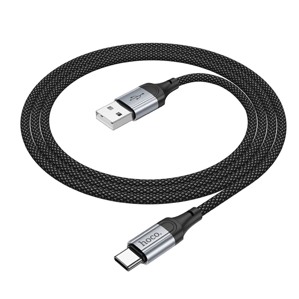 Кабель Hoco X102 USB to Type-C 1m black