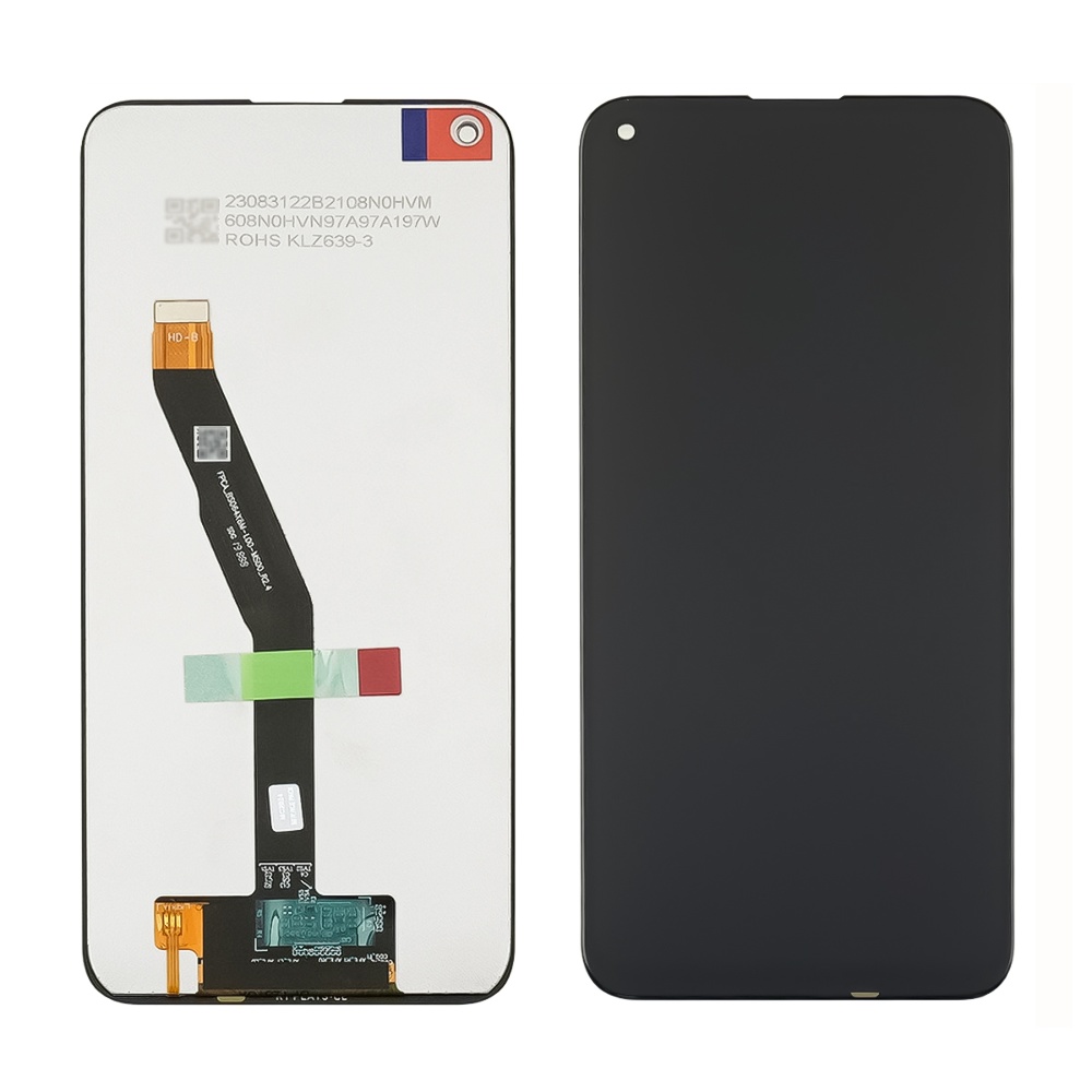 Дисплей для Huawei P40 Lite E/ Y7p (2020) с чёрным тачскрином Service Pack