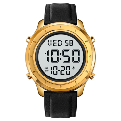 Skmei 1864LGDWT Gold-White Leather SALE Skmei 1864LGDWT Gold-White Leather SALE