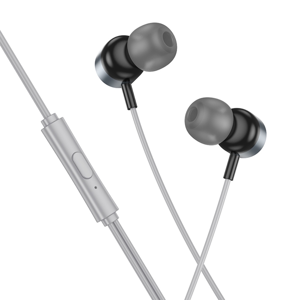 Наушники вакуумные Hoco M122 Type-C metal gray