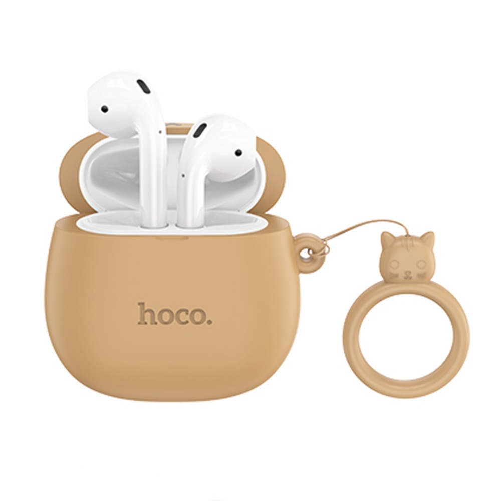 Беспроводные TWS наушники Hoco EW45 вкладыши caramel cat