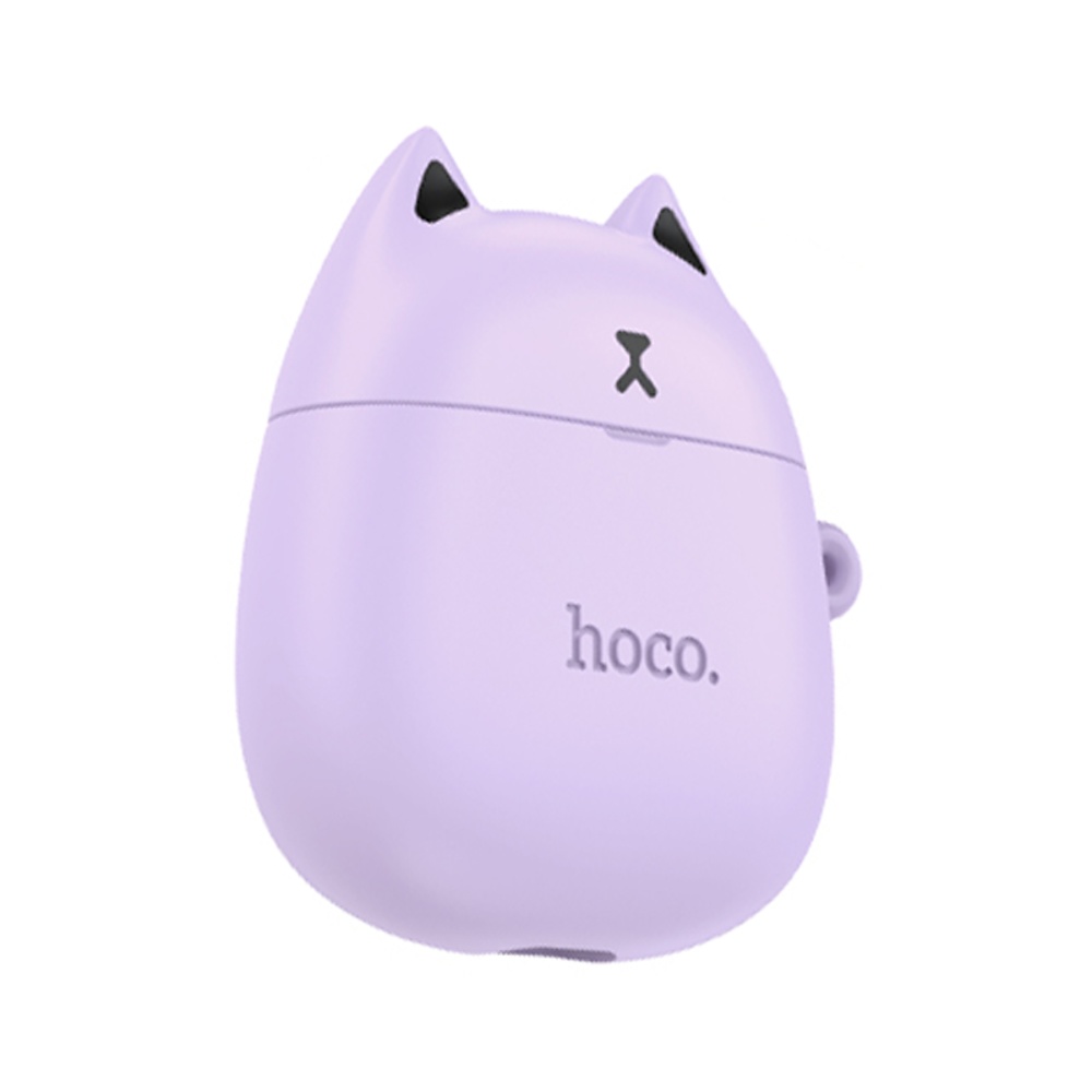 Беспроводные TWS наушники Hoco EW45 вкладыши lilac cat