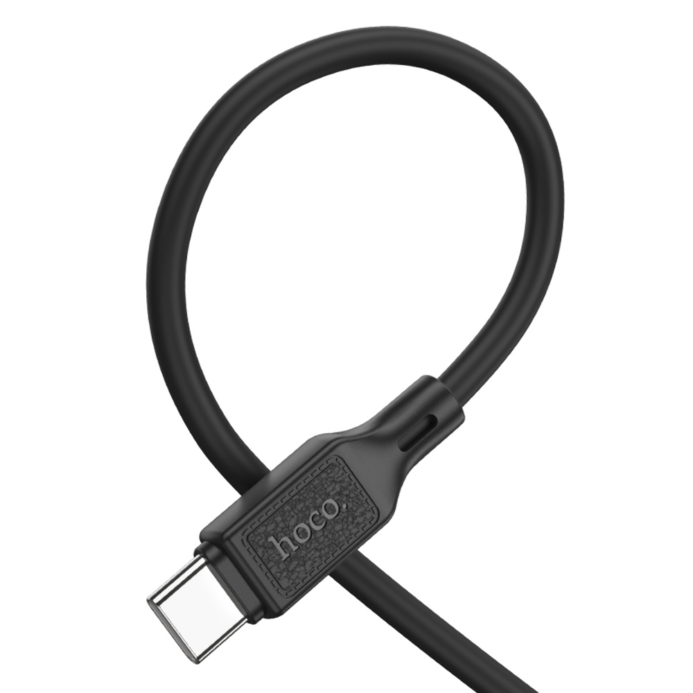 Кабель Hoco X90 Type-C to Type-C PD 60W 1m black