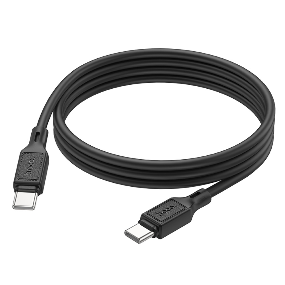 Кабель Hoco X90 Type-C to Type-C PD 60W 1m black