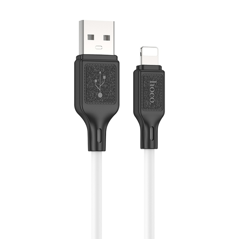 Кабель Hoco X90 USB to Lightning 1m white
