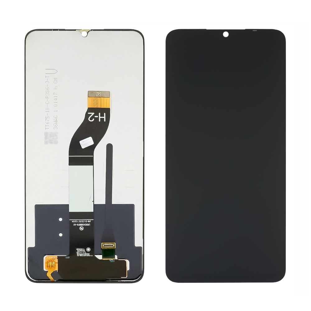 Дисплей для Xiaomi Redmi 13C/ Poco C65 с чёрным тачскрином Service Pack