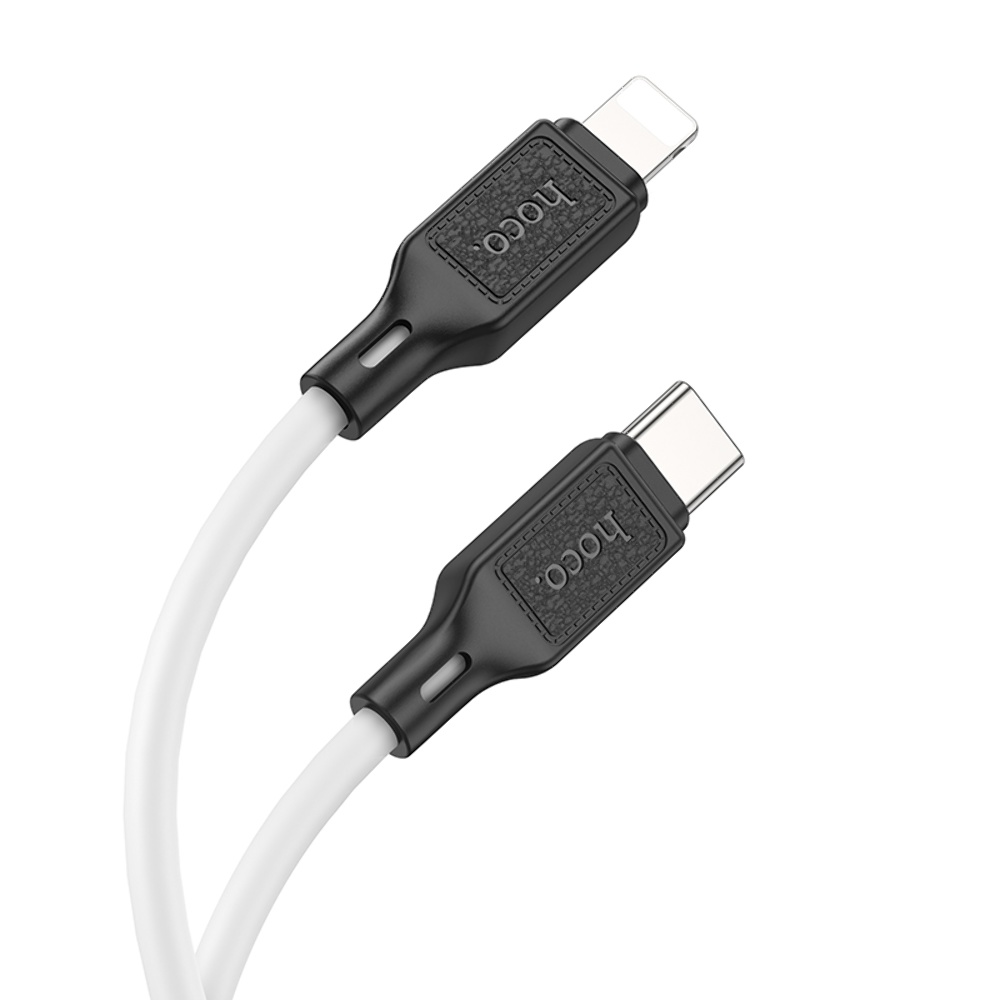 Кабель Hoco X90 Type-C to Lightning PD 1m white