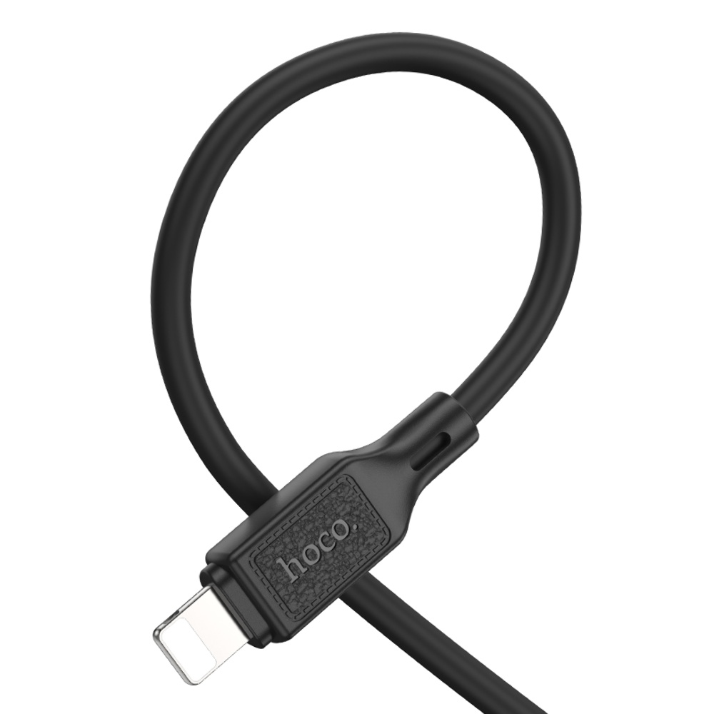Кабель Hoco X90 USB to Lightning 1m black