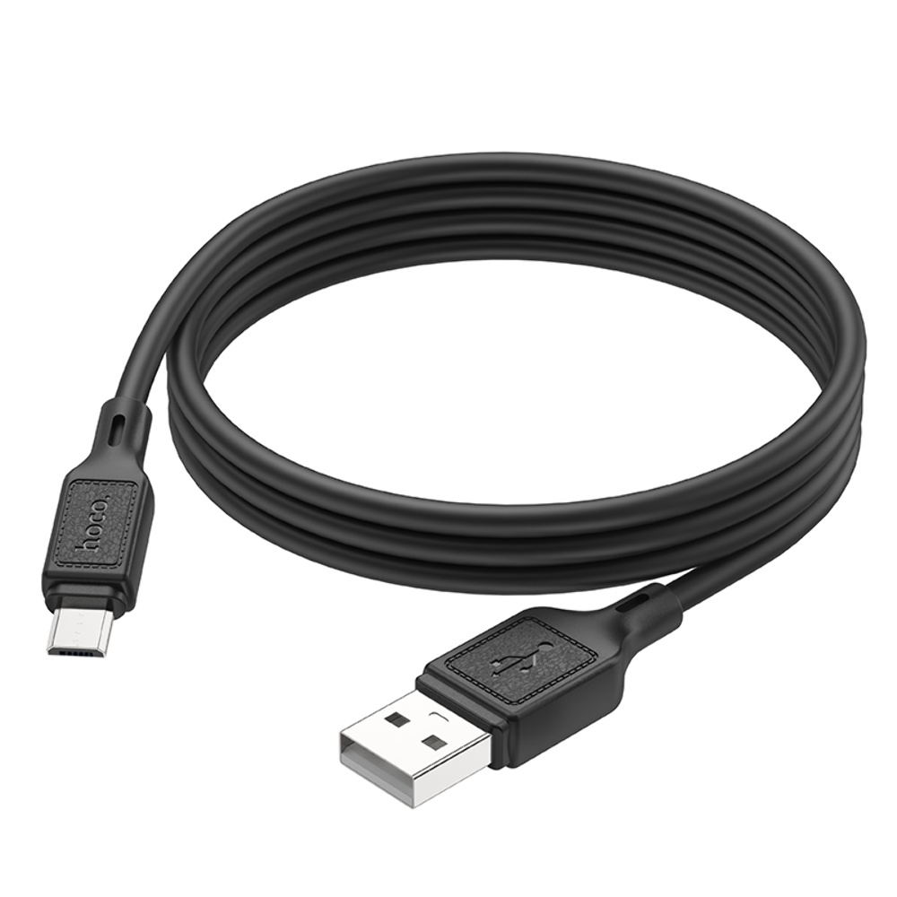 Кабель Hoco X90 USB to MicroUSB 1m black