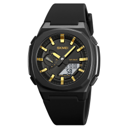 Skmei 2091BKGDWT Black-Gold-White Skmei 2091BKGDWT Black-Gold-White