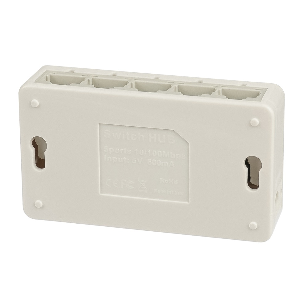 Коммутатор Alfa S105 switch 10/100Mbps 5 портов white