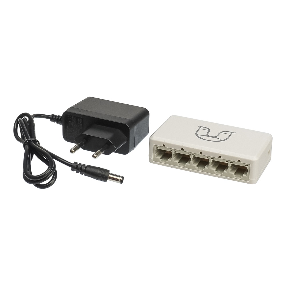 Коммутатор Alfa S105 switch 10/100Mbps 5 портов white