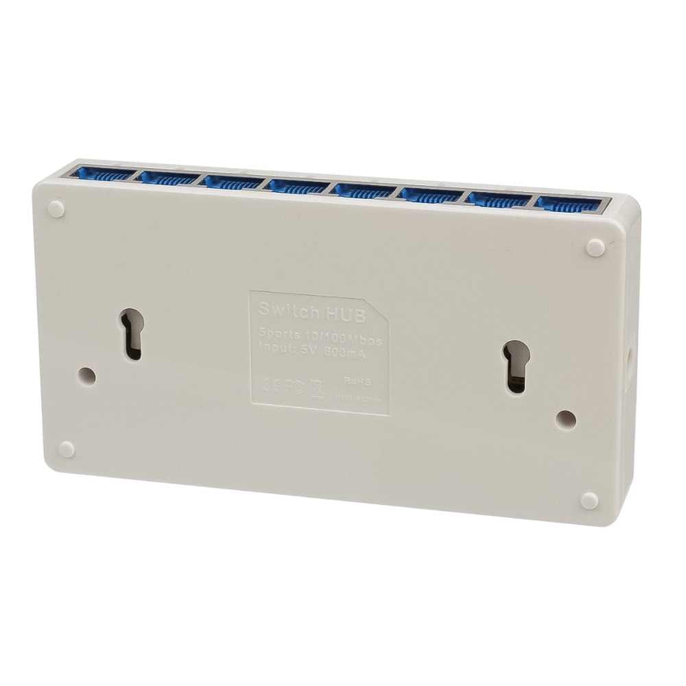 Коммутатор Alfa S108 switch 10/100Mbps 8 портов white