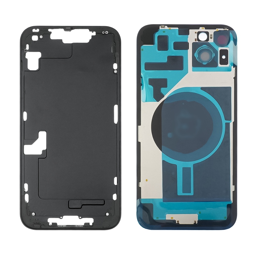 Корпус для Apple iPhone 14 Plus Midnight (чёрный) с рамкой