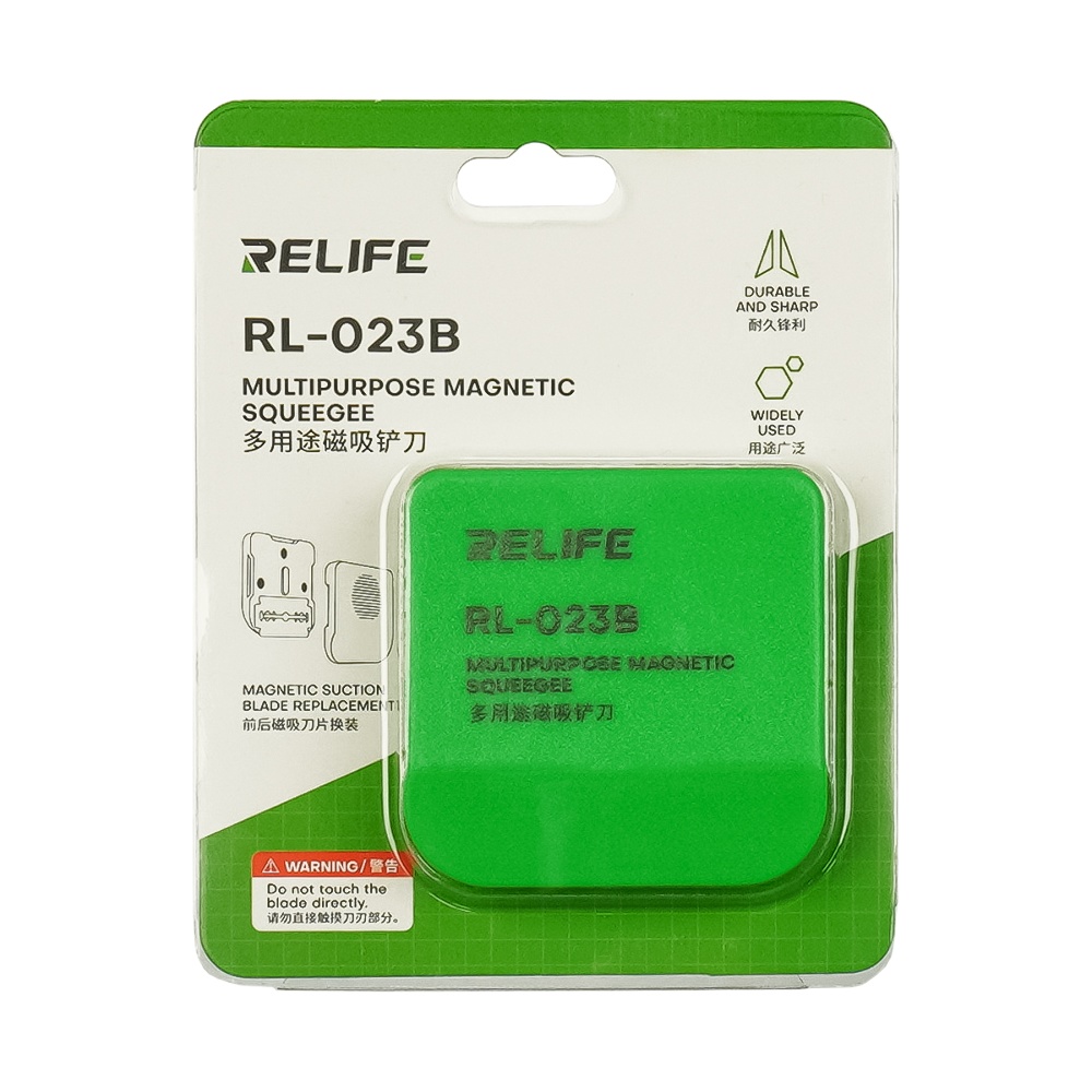 Нож-скребок Relife RL-023B для снятия остатков клея, ОСА и поляризационной плёнки