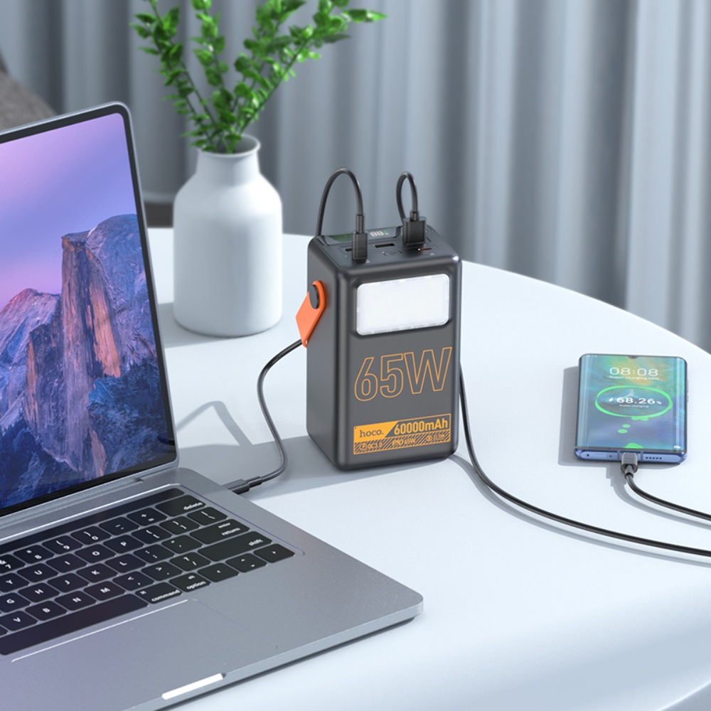 Power bank Hoco J110A 60000mAh PD 65W black