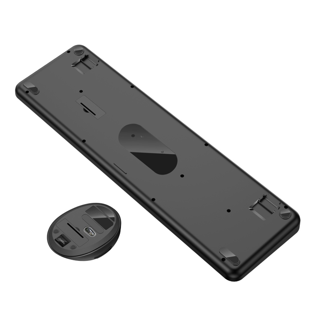 Комплект клавиатура и мышь Hoco DI25 2.4G (ENG/ УКР/ РУС) black