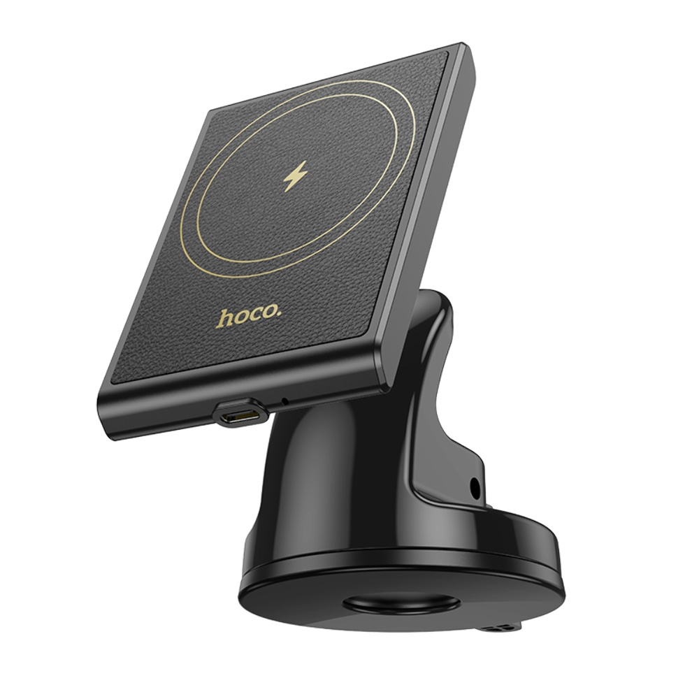 Автодержатель Hoco HW20 магнитный с беспроводной зарядкой 15W black