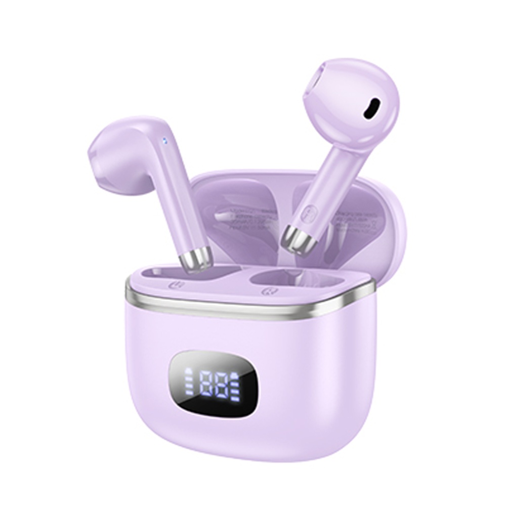 Беспроводные TWS наушники Hoco EQ1 вкладыши purple