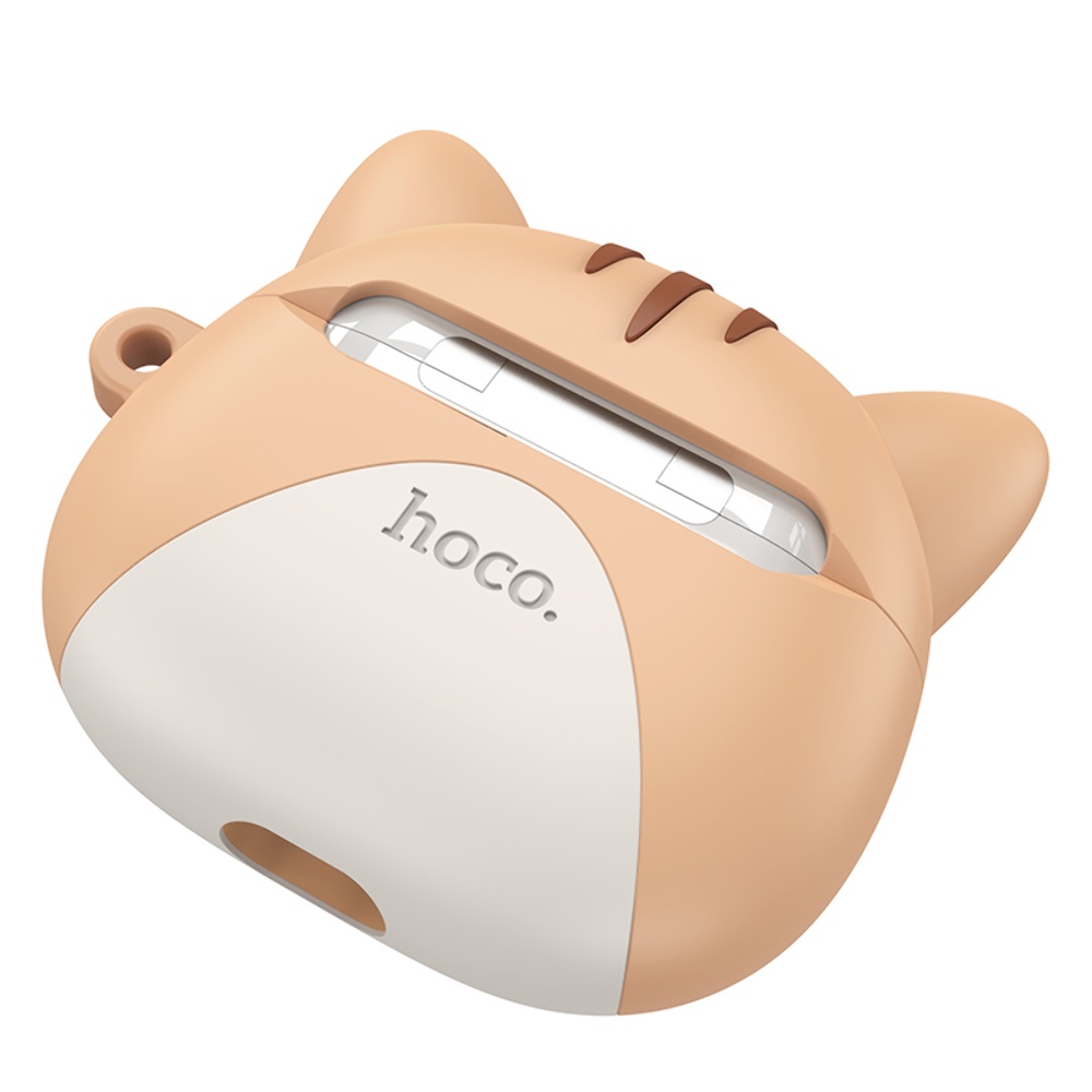 Беспроводные TWS наушники Hoco EW46 вкладыши khaki cat