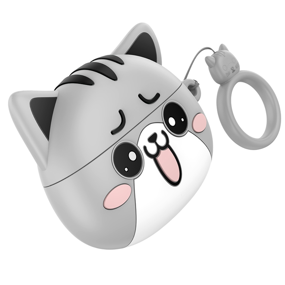 Беспроводные TWS наушники Hoco EW48 вакуумные misty cat