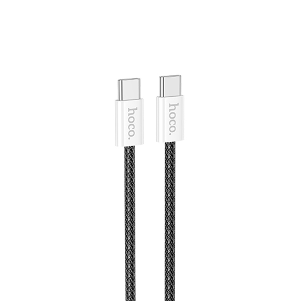 Кабель Hoco X104 Type-C to Type-C PD 60W 1m black