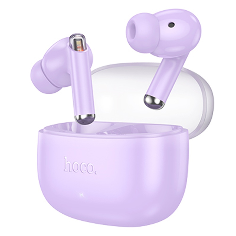 Беспроводные TWS наушники Hoco EQ12 вакуумные purple
