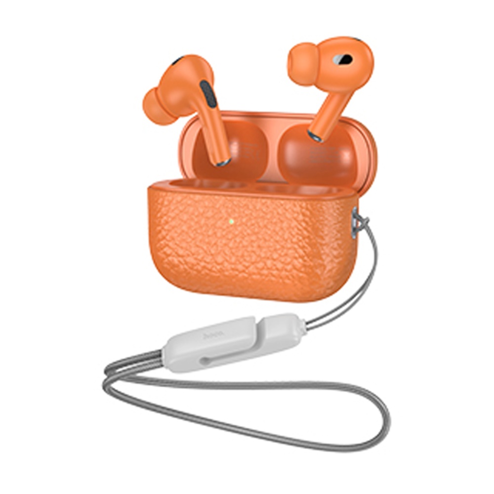 Беспроводные TWS наушники Hoco EQ9 вакуумные orange