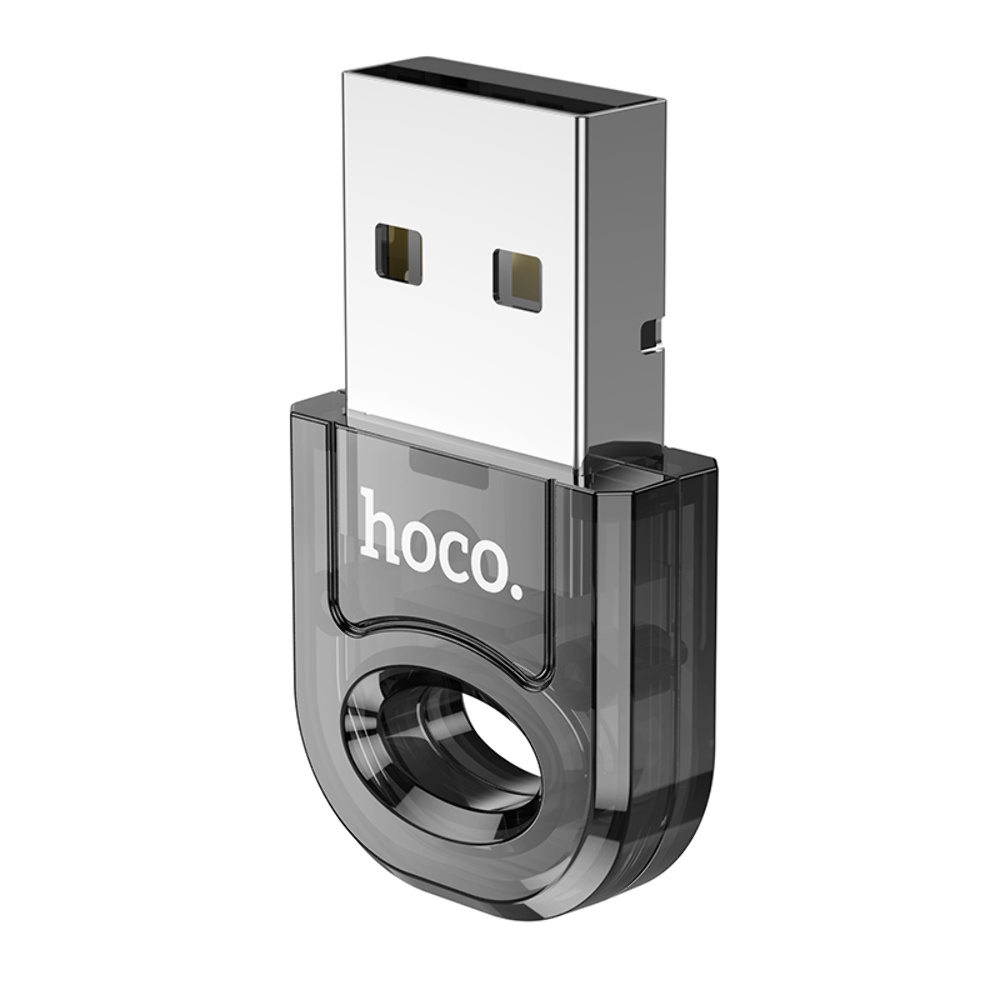 Адаптер переходник Hoco UA28 USB to Bluetooth transparent black