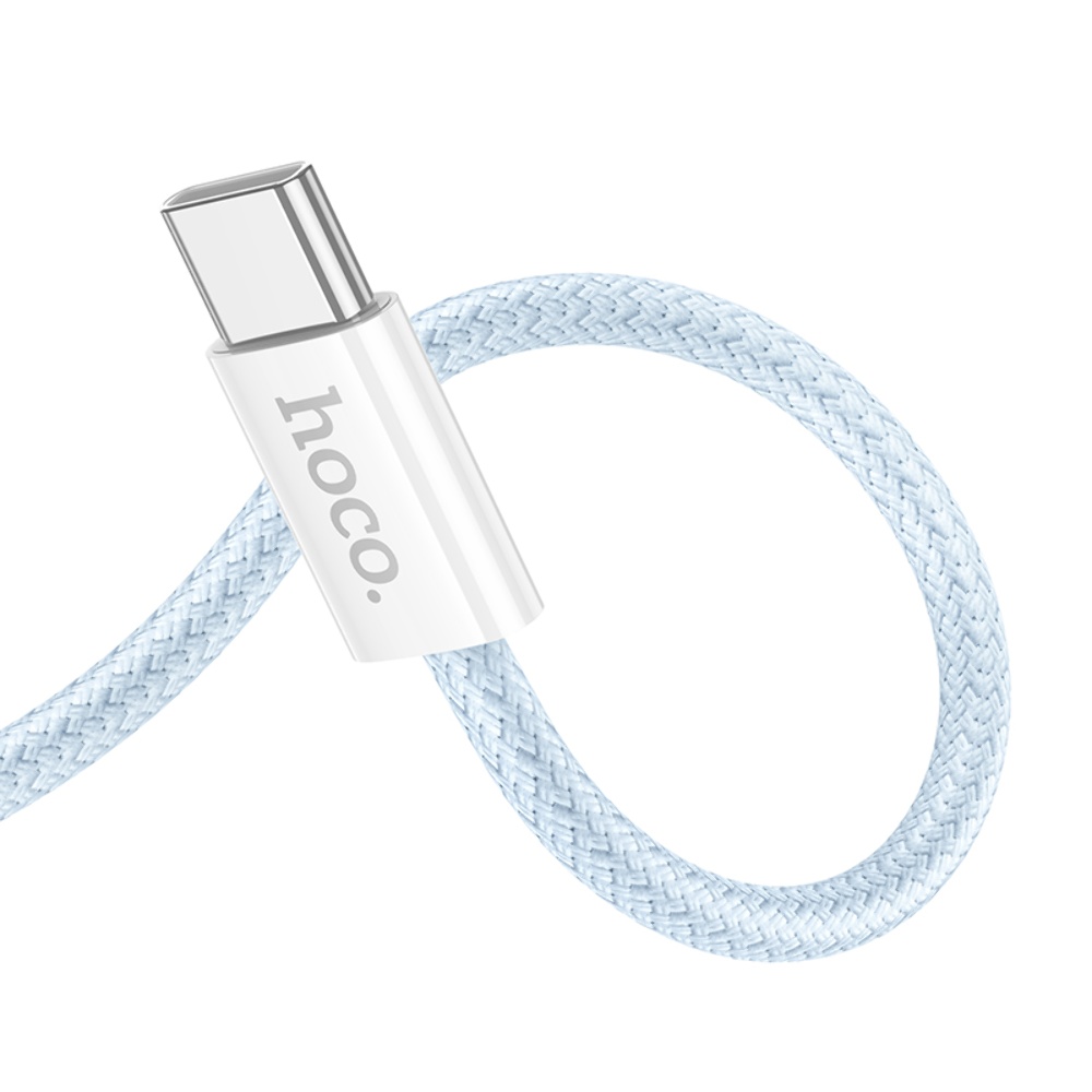 Кабель Hoco X104 Type-C to Type-C PD 60W 1m blue