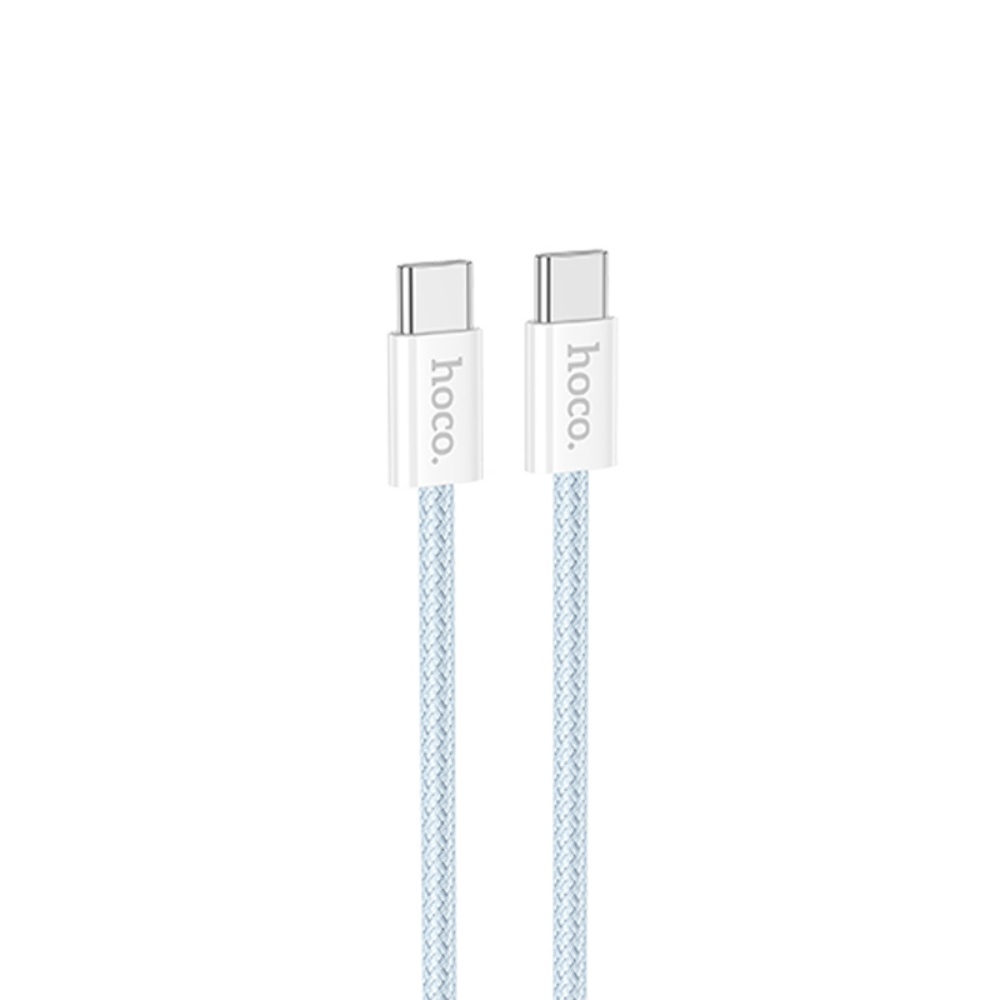 Кабель Hoco X104 Type-C to Type-C PD 60W 1m blue